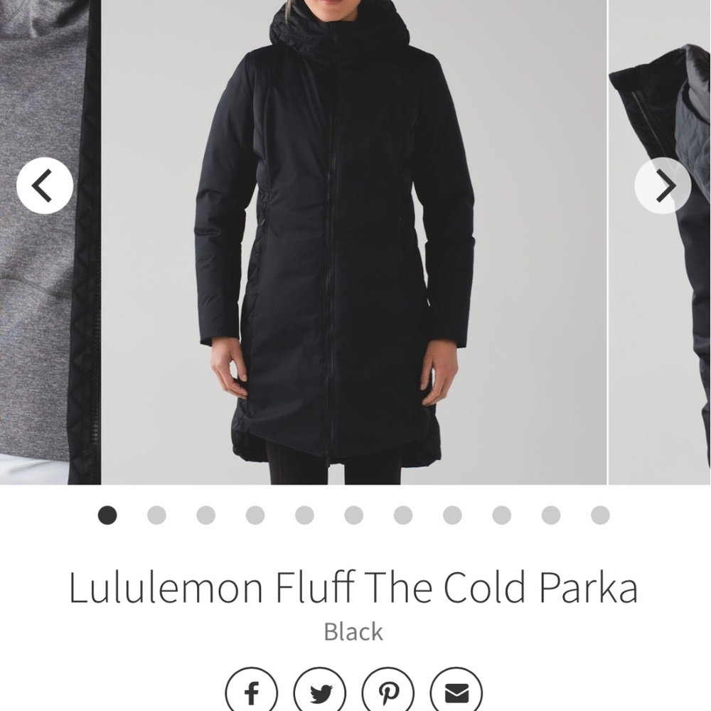 Lululemon Fluff the Cold Parka
